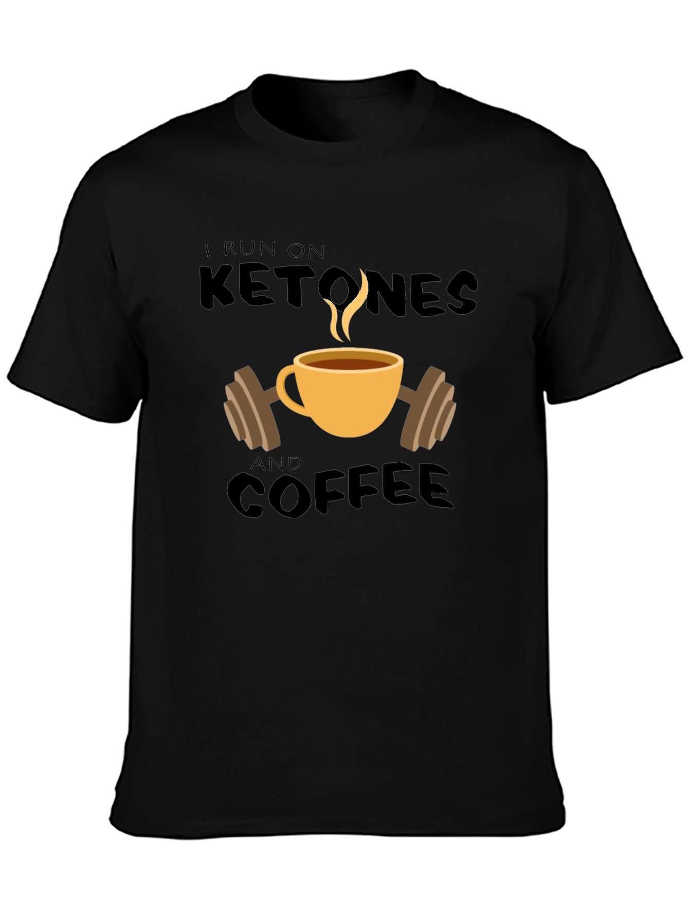 Ketones and Coffee T-Shirt - Workout Motivation
