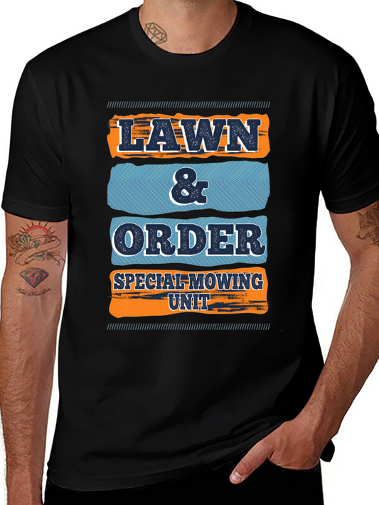 Lawn & Order Graphic Tee - Special Mowing Unit