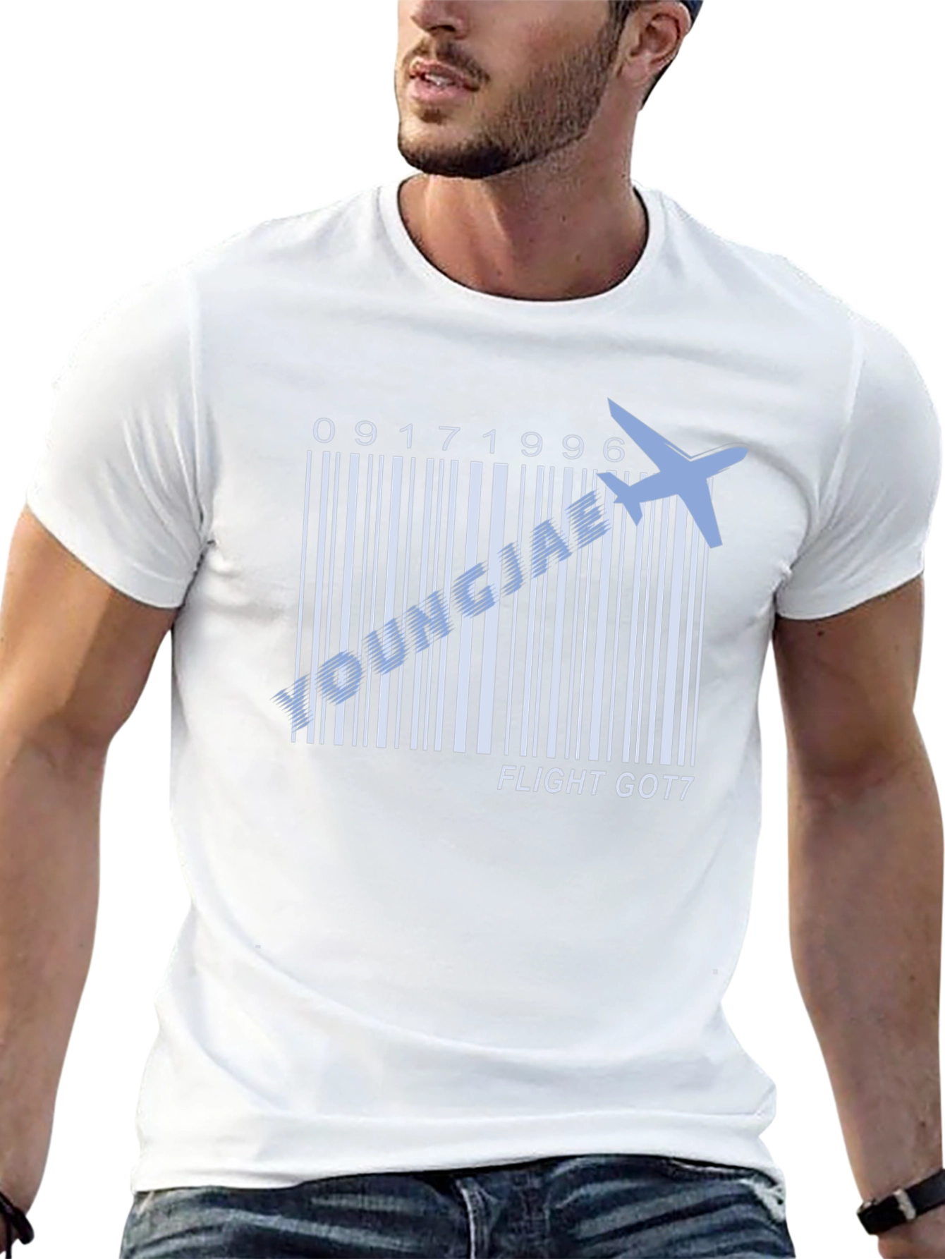 GOT7 Flight Graphic Black T-Shirt