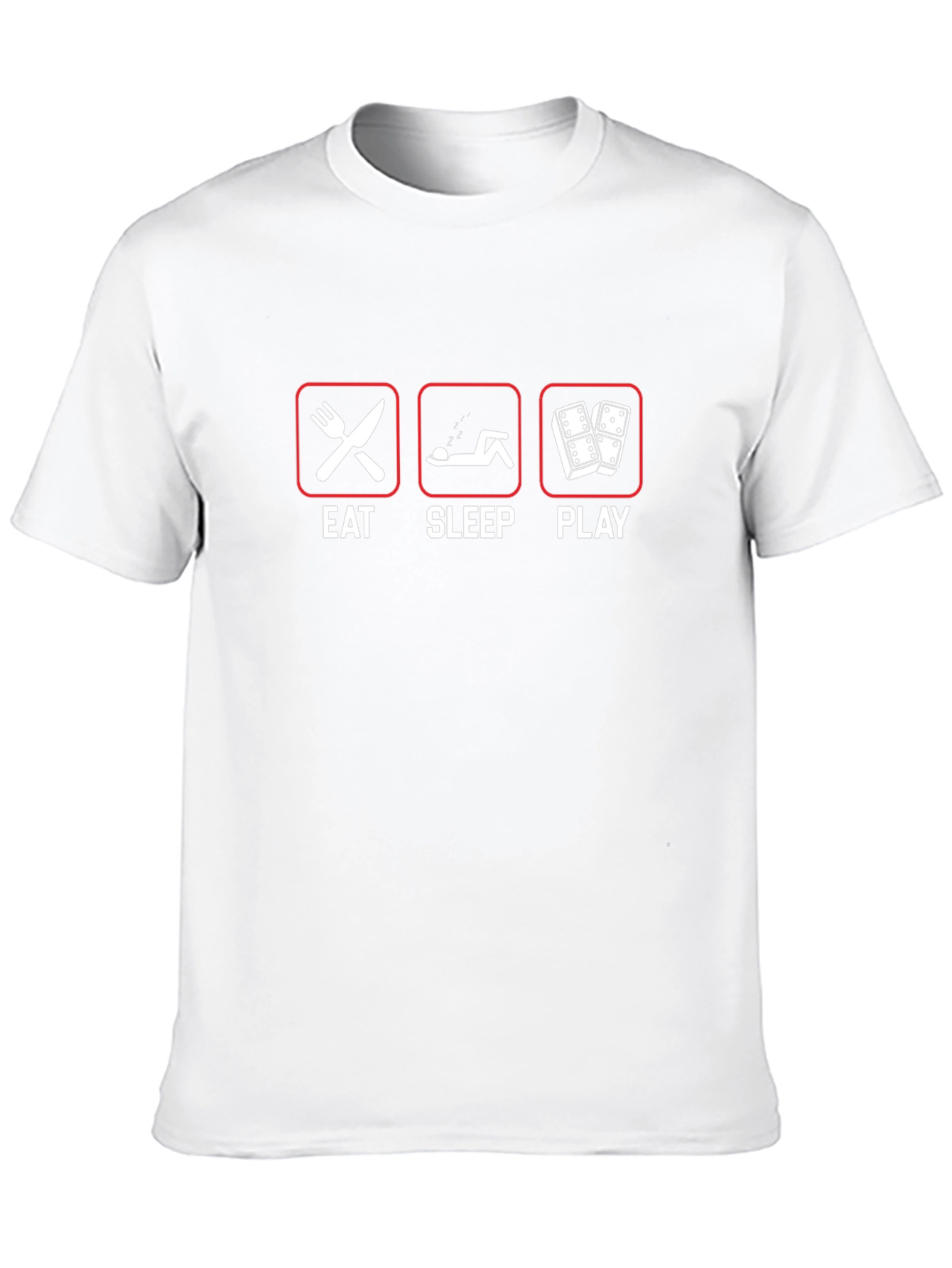 Eat Sleep Play Graphic Tee - Gamer T-Shirt