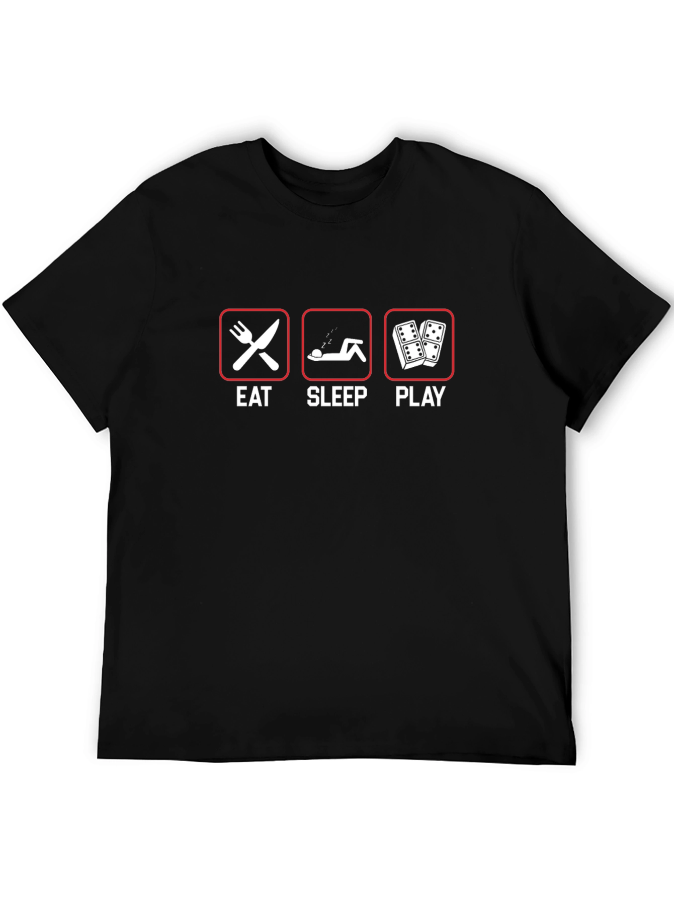 Eat Sleep Play Graphic Tee - Gamer T-Shirt
