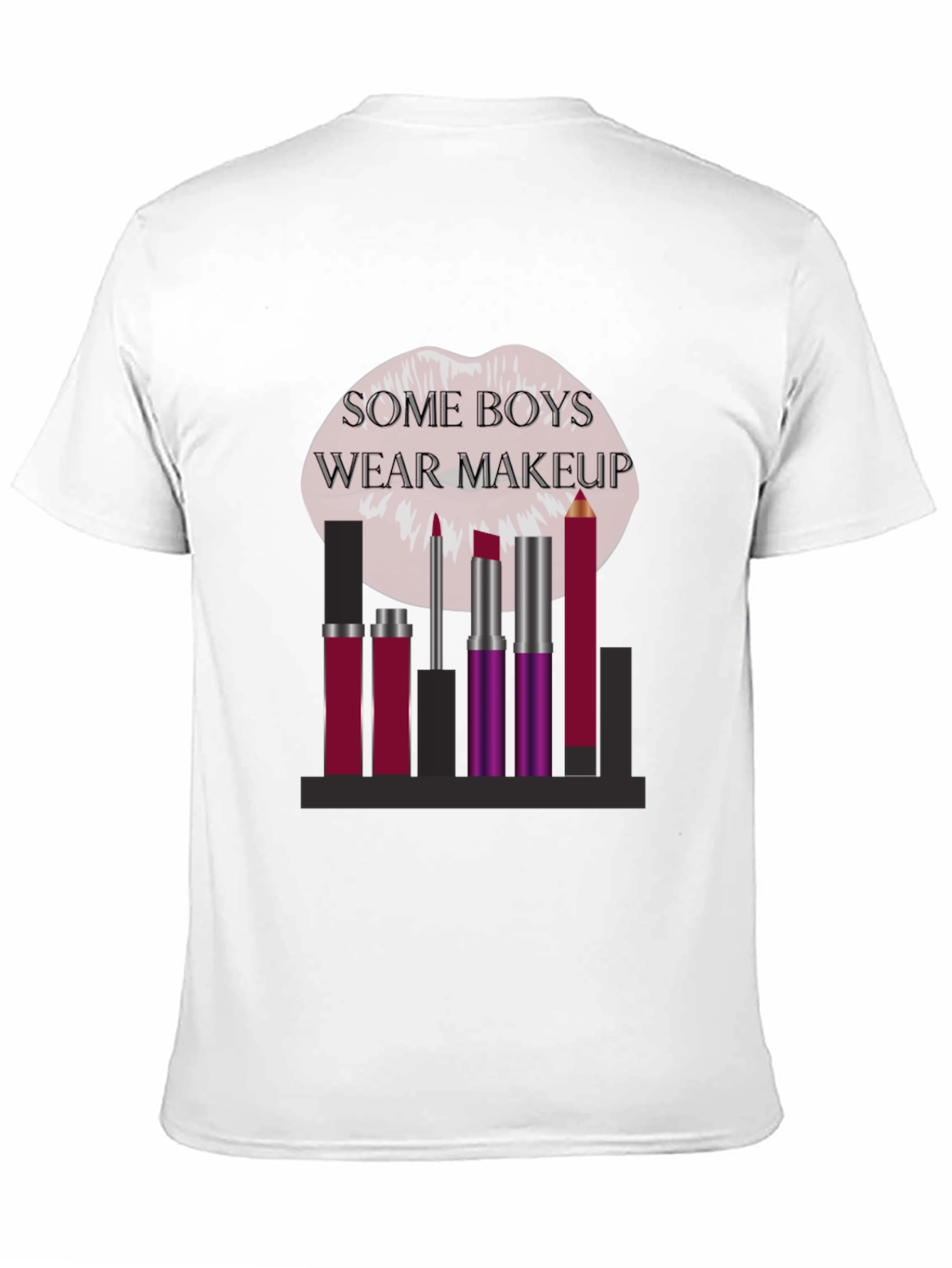 Some Boys Wear Makeup Graphic Tee