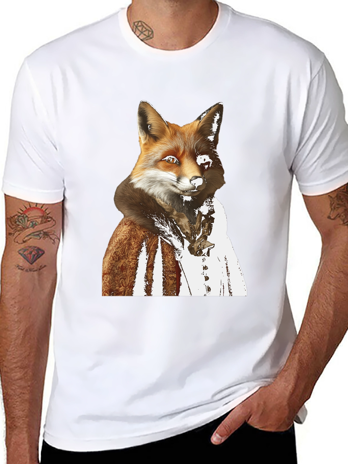 Fox Gentleman Graphic T-Shirt