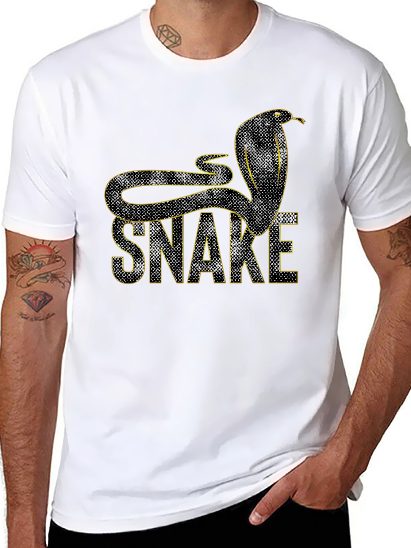 Snake Graphic Tee - Cobra T-Shirt