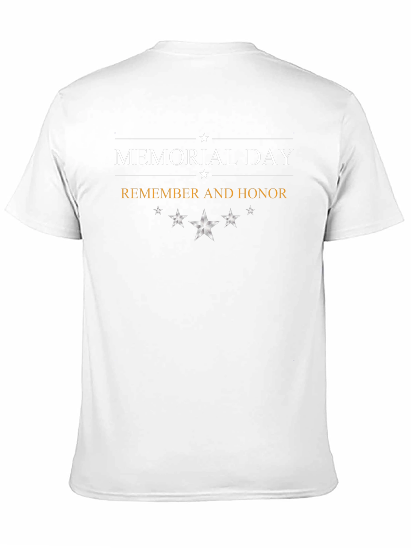 Memorial Day T-Shirt - Remember and Honor