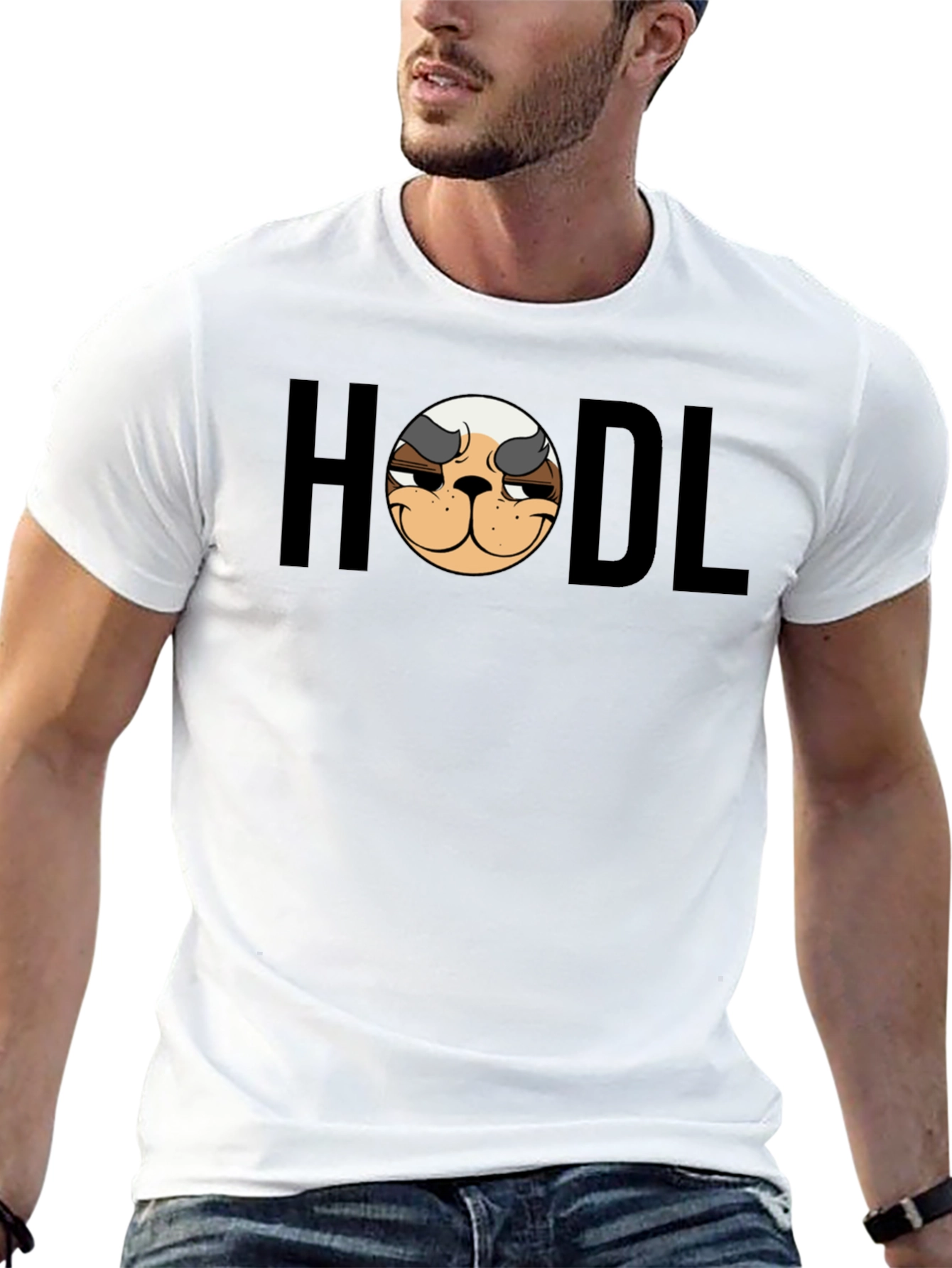 HODL Doge T-Shirt - Crypto Meme Tee
