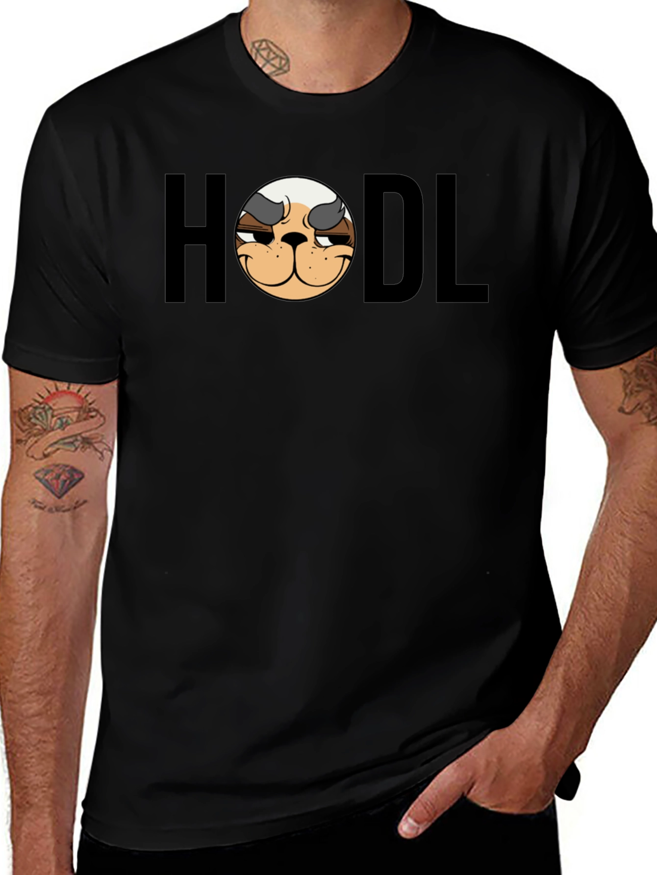 HODL Doge T-Shirt - Crypto Meme Tee