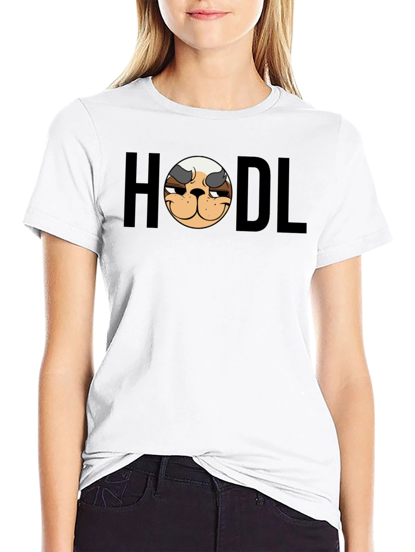 HODL Doge T-Shirt - Crypto Meme Tee