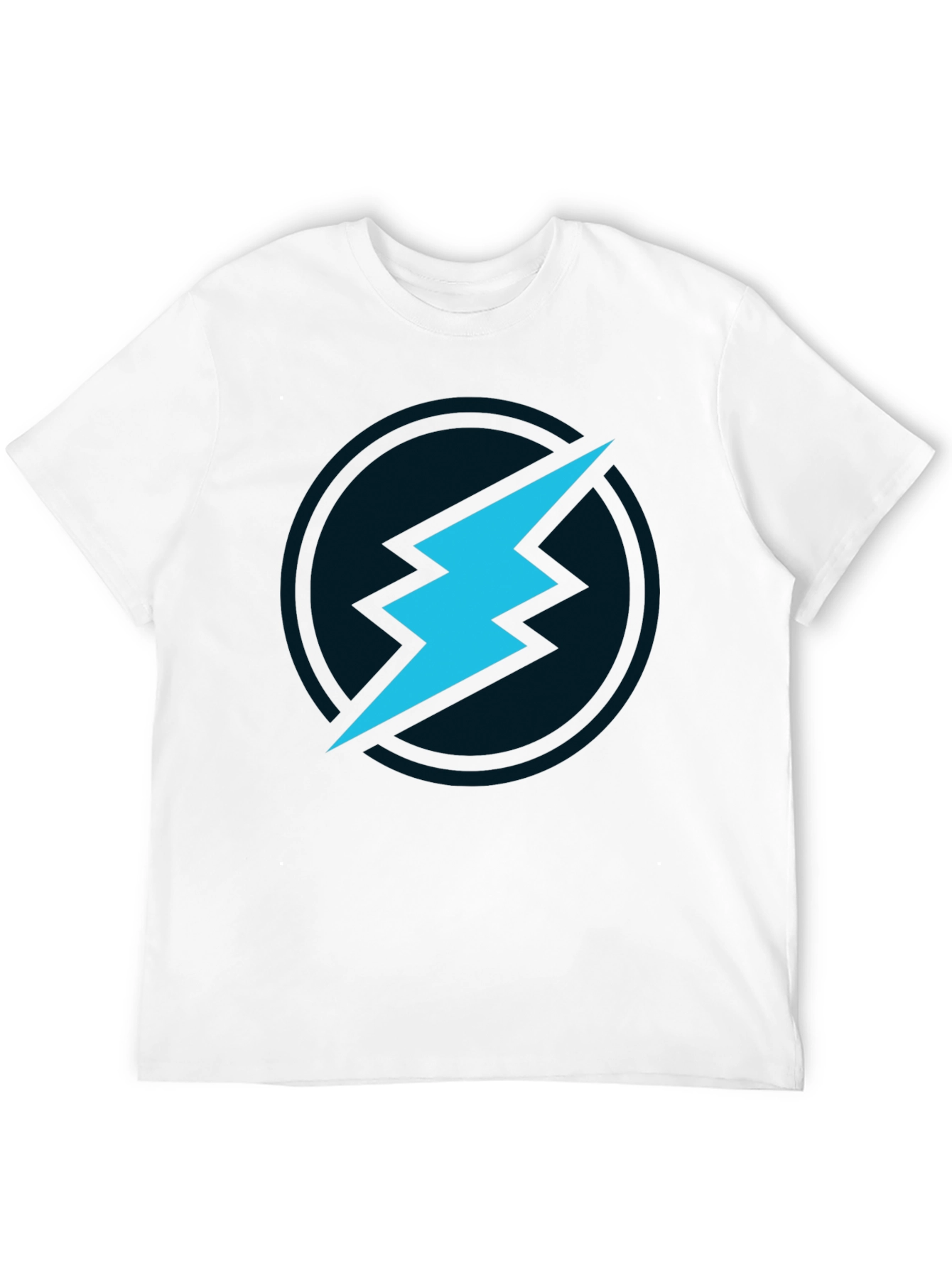 Electric Blue Bolt Tee - Stylish Graphic T-Shirt