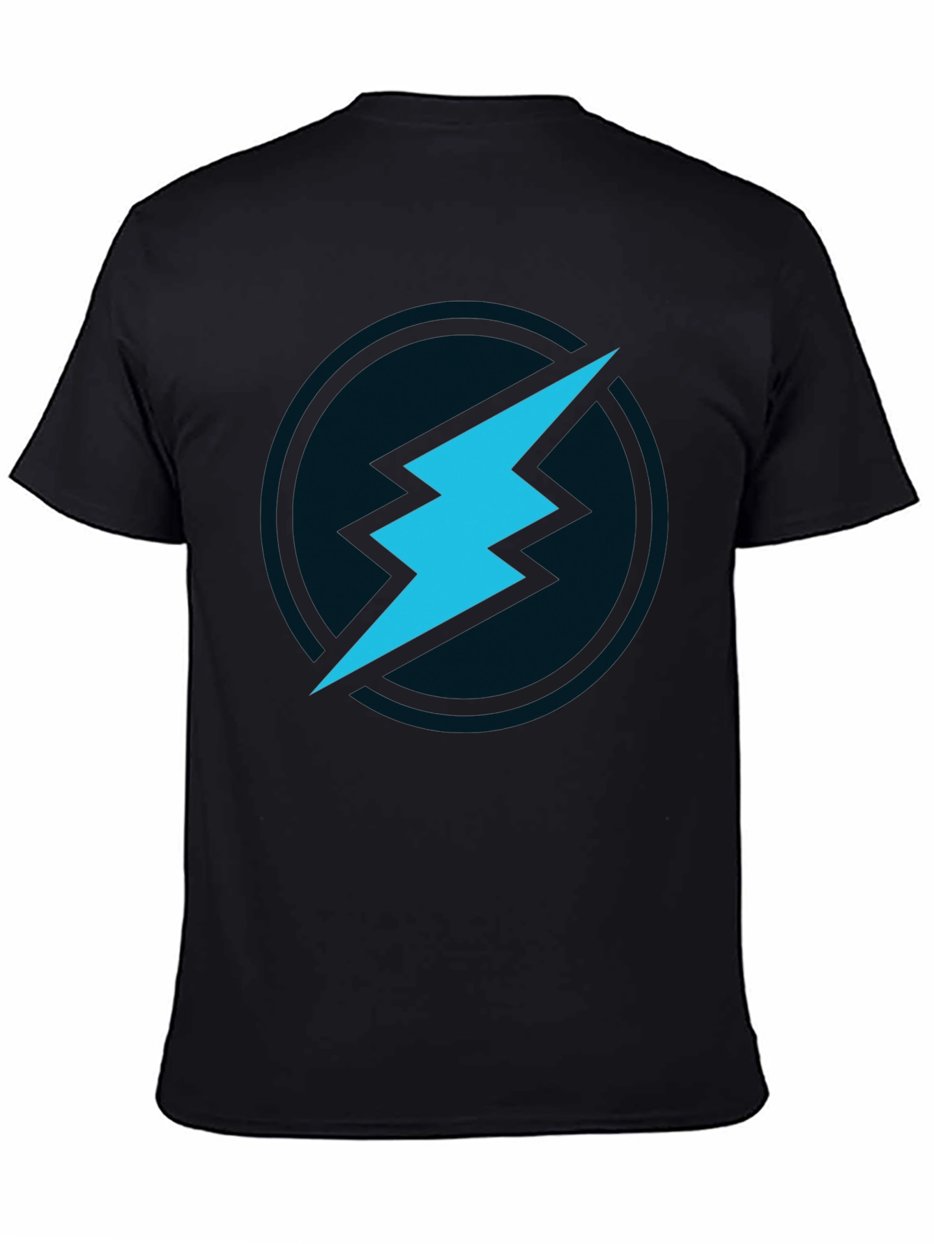 Electric Blue Bolt Tee - Stylish Graphic T-Shirt
