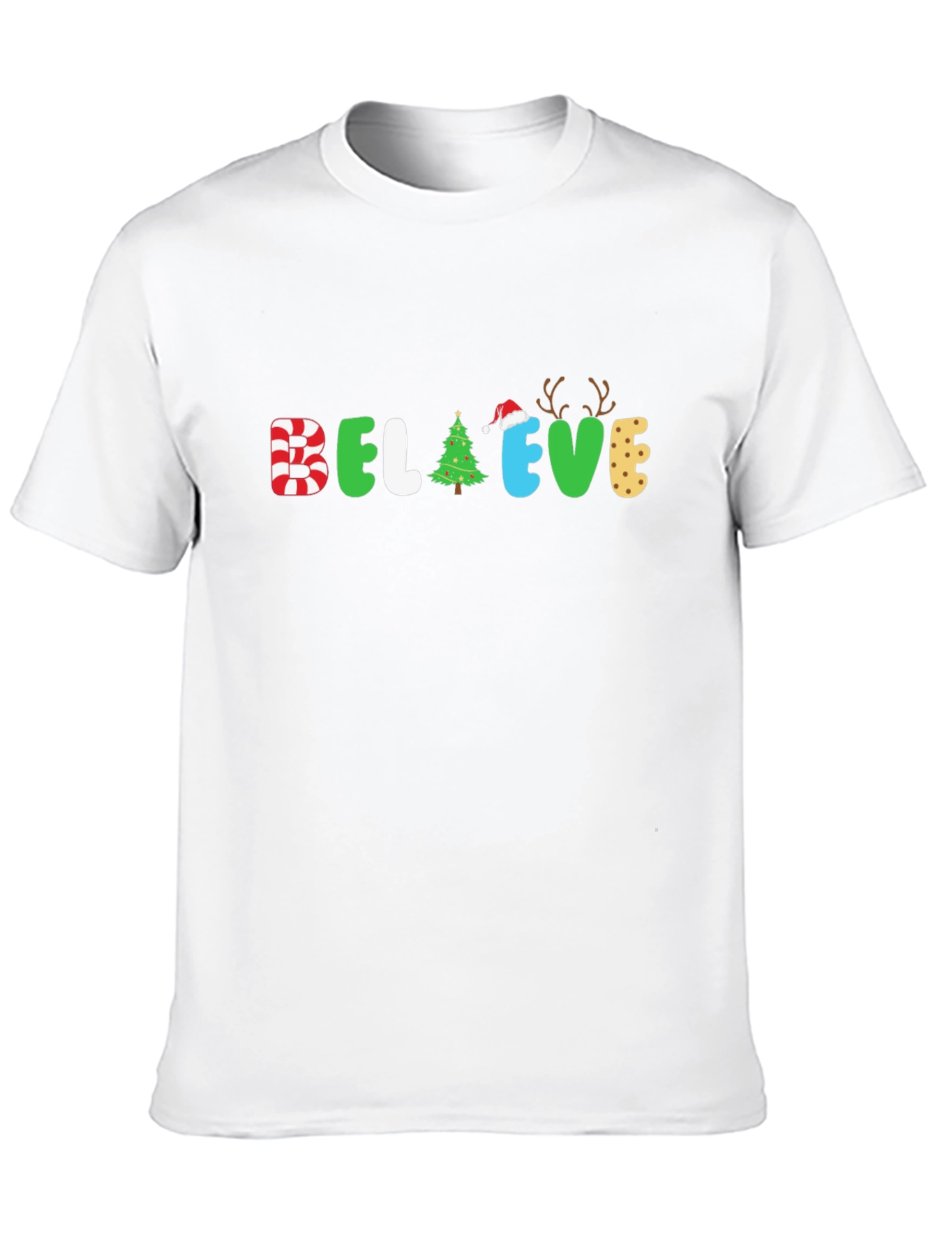 Believe Christmas Graphic Tee