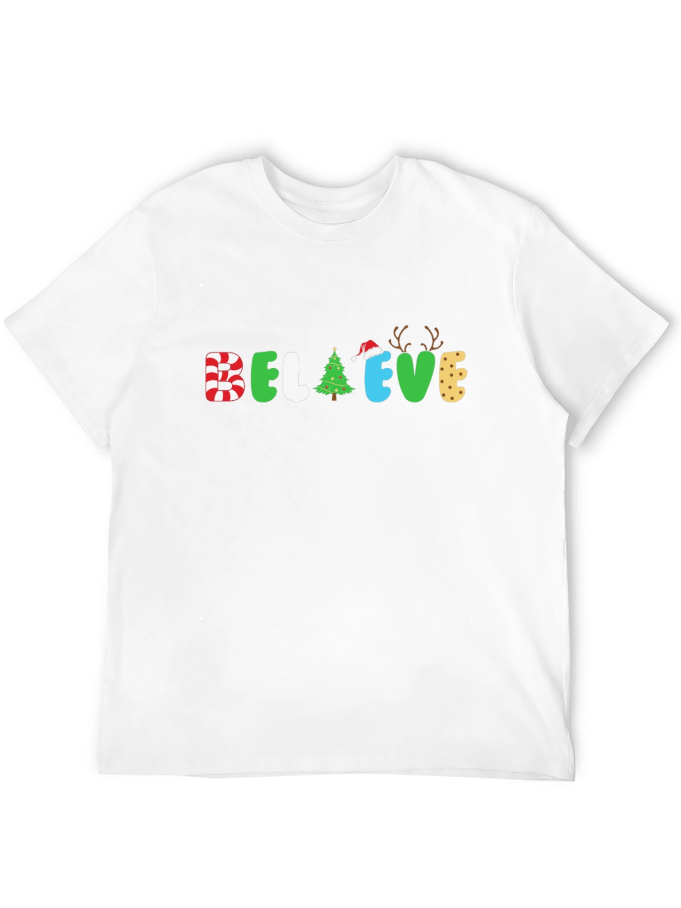 Believe Christmas Graphic Tee