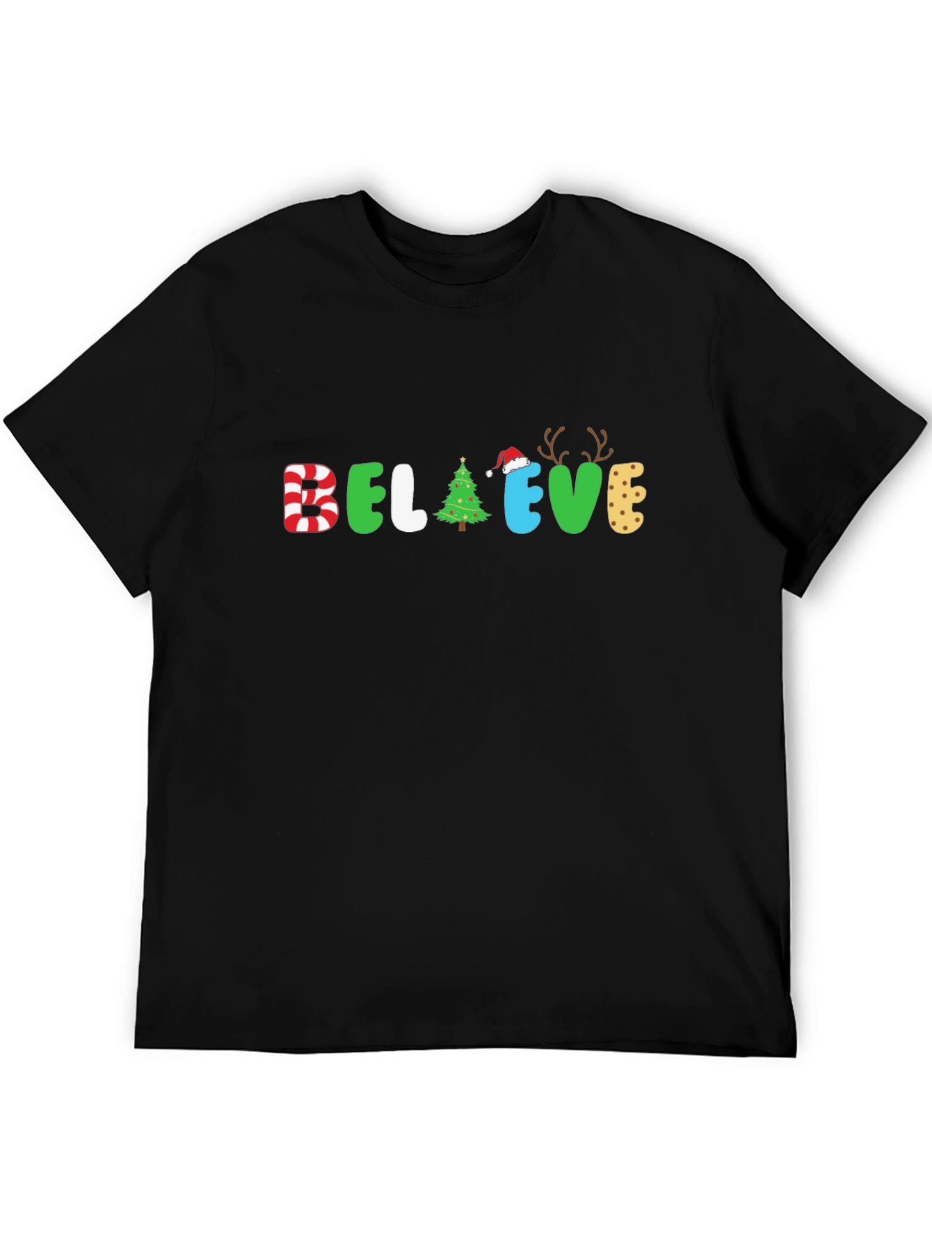 Believe Christmas Graphic Tee
