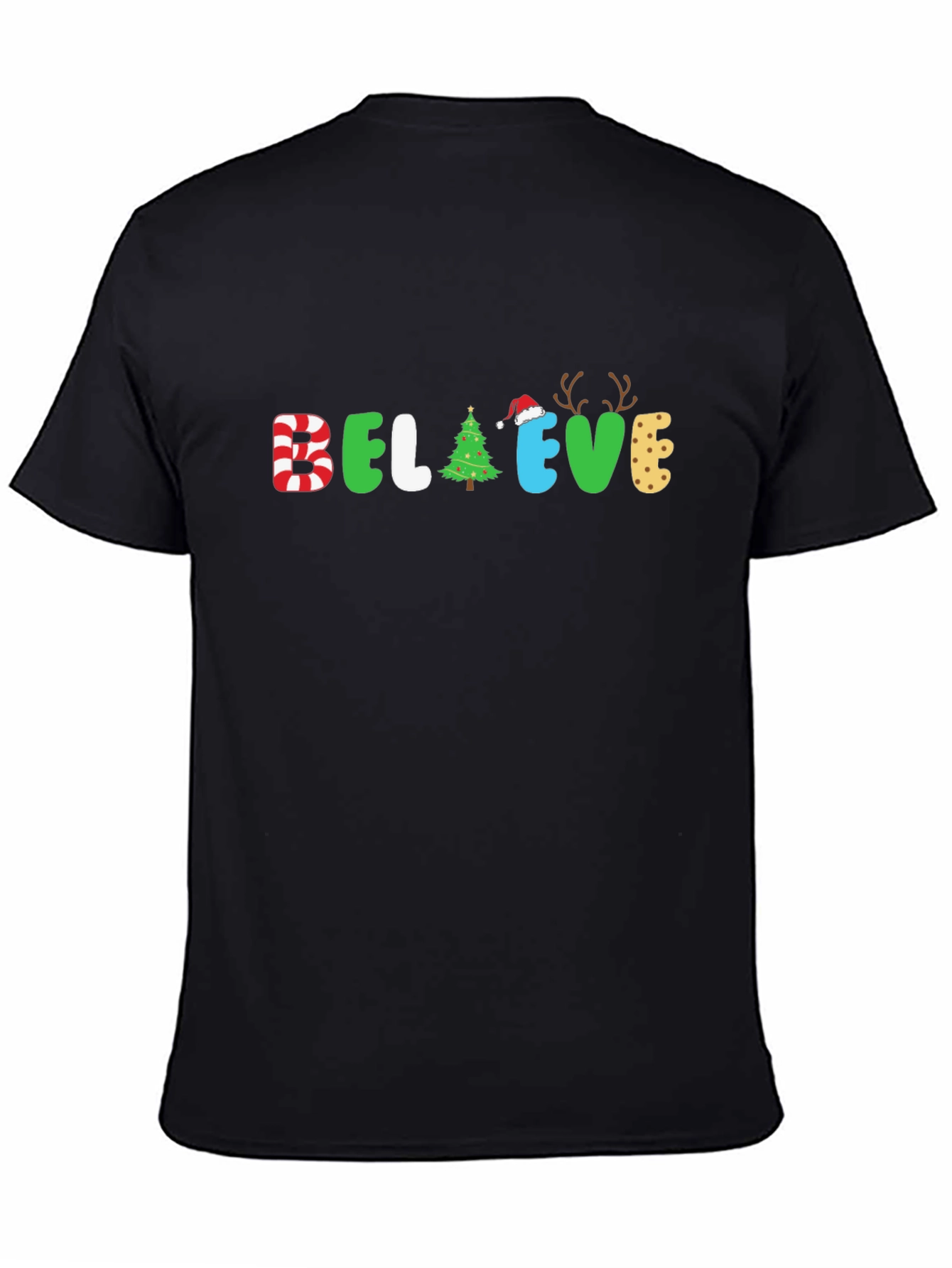 Believe Christmas Graphic Tee