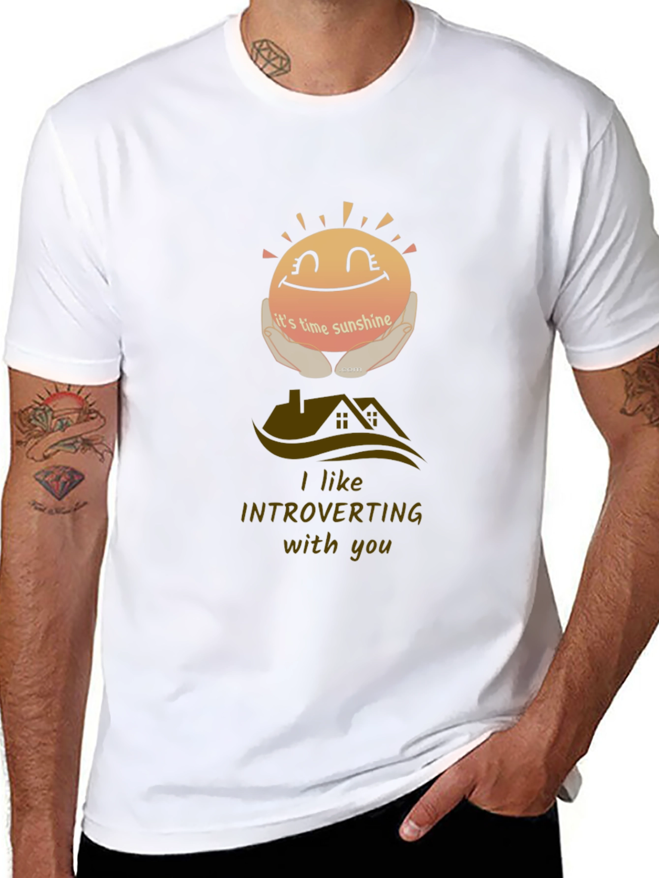 Introvert Sunshine Graphic Tee