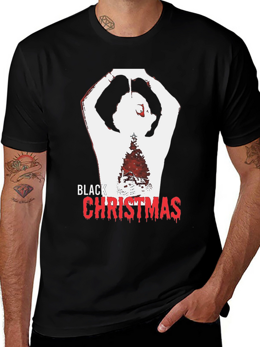 Black Christmas Graphic T-Shirt