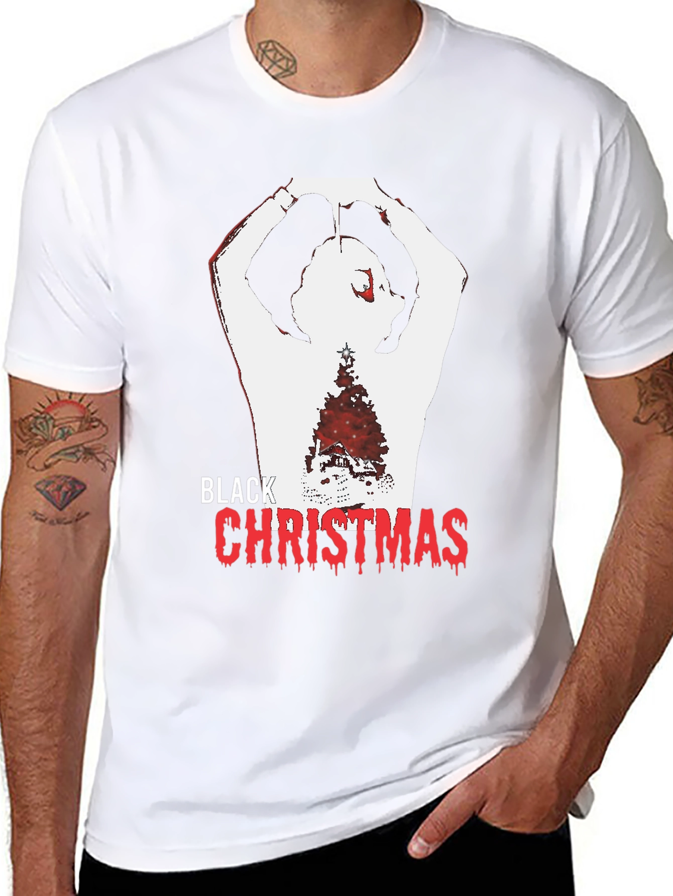 Black Christmas Graphic T-Shirt