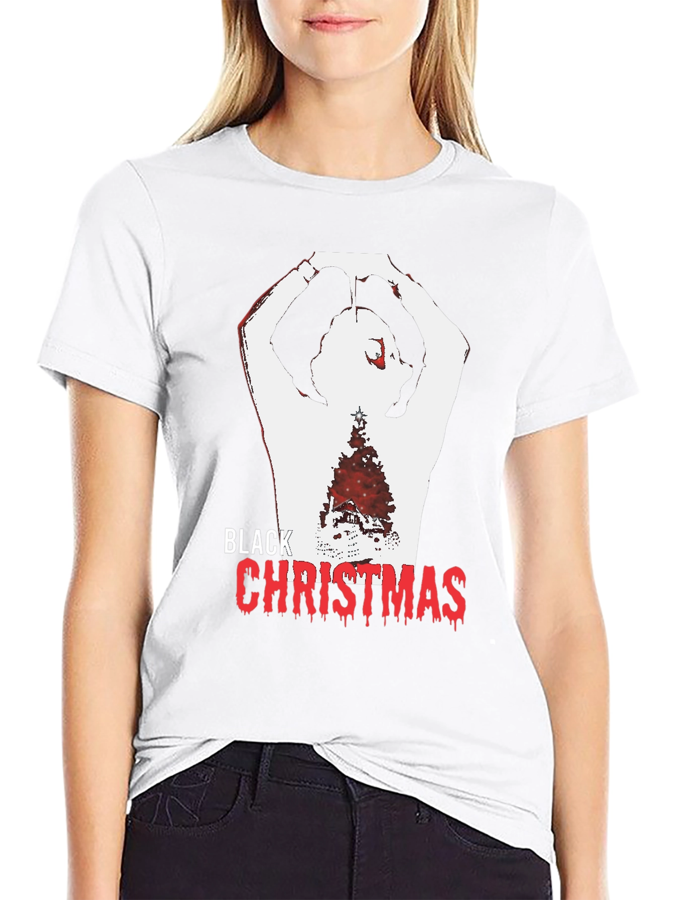 Black Christmas Graphic T-Shirt