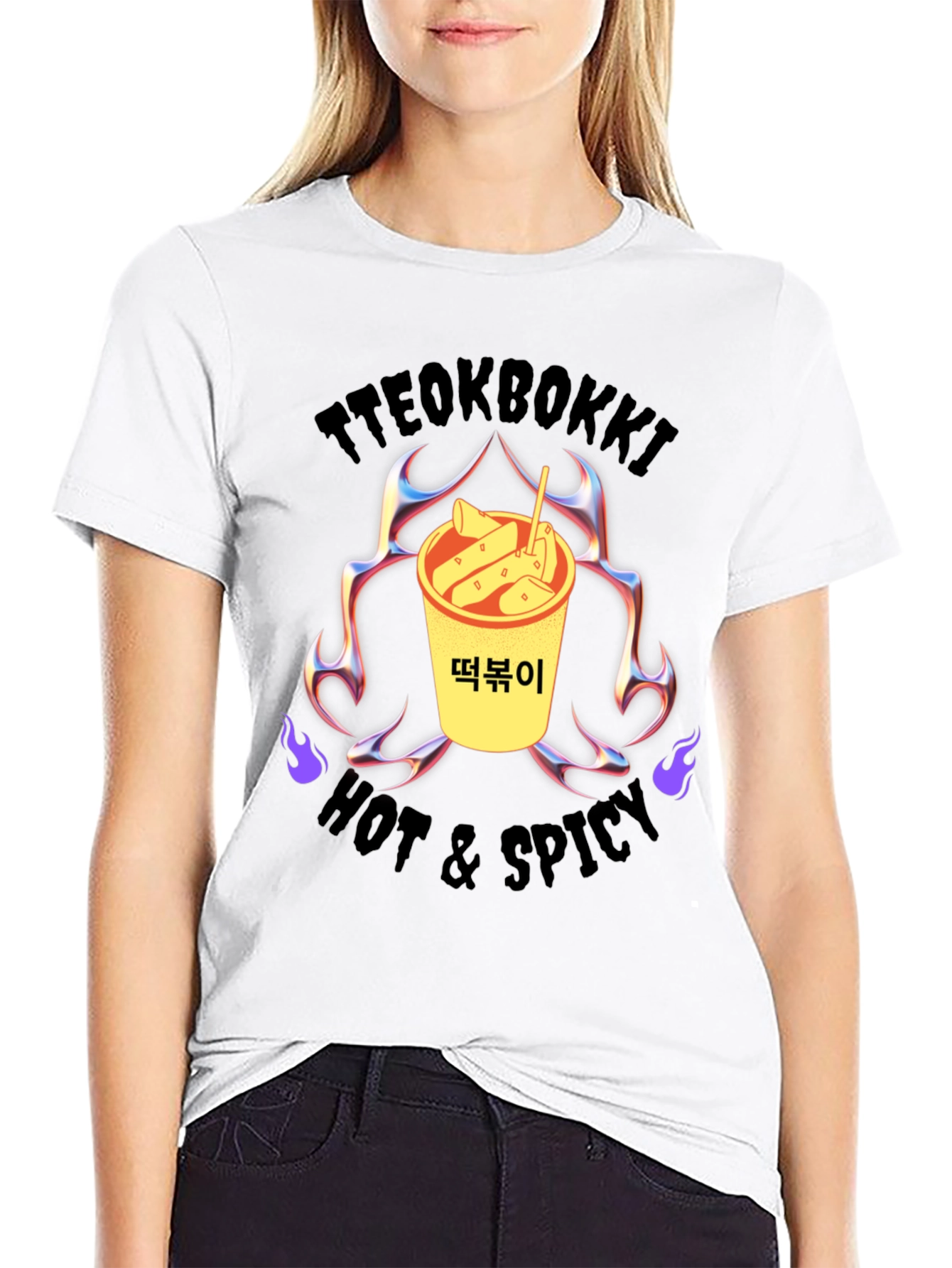 Tteokbokki Hot & Spicy Graphic Tee