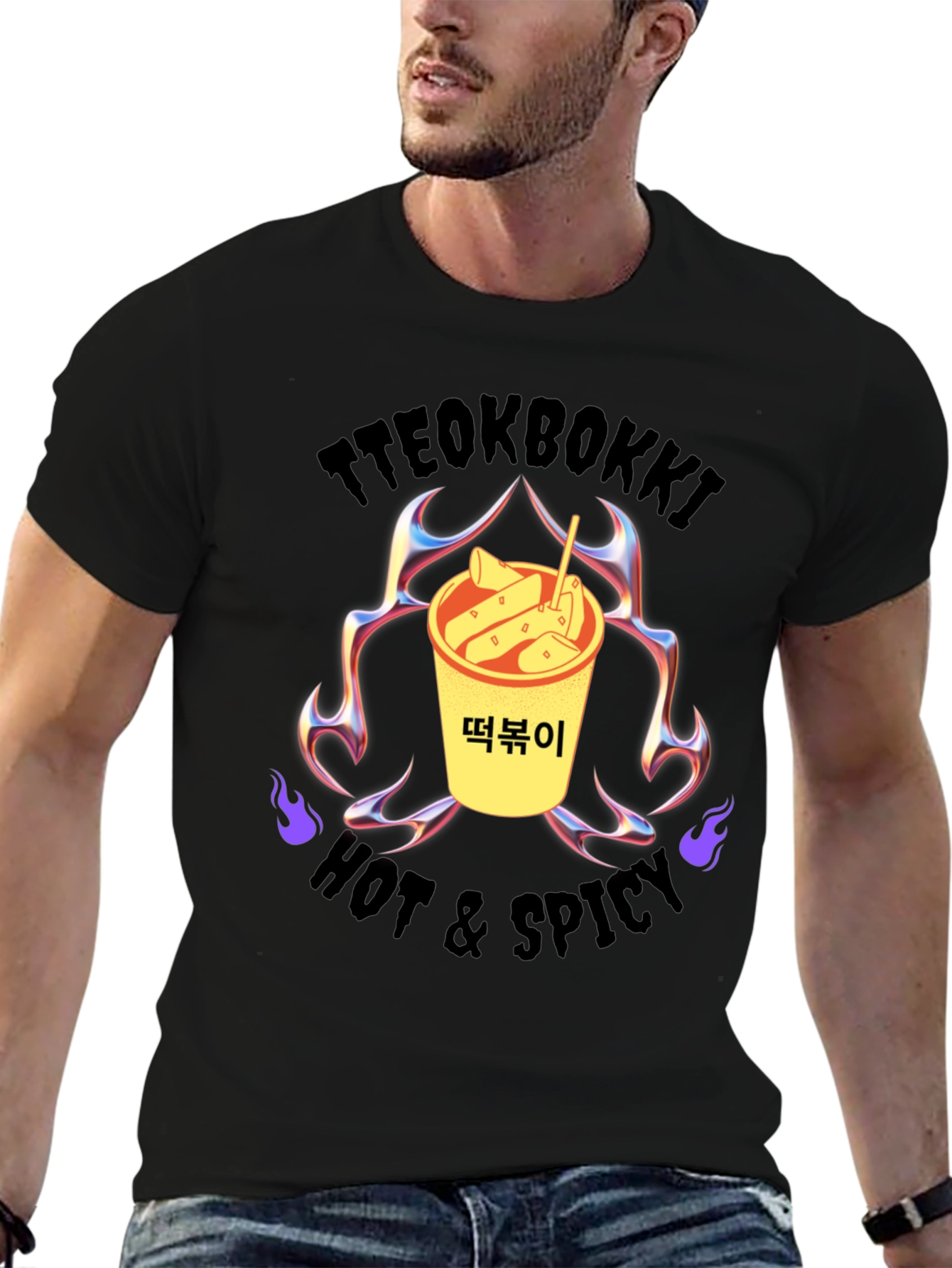Tteokbokki Hot & Spicy Graphic Tee