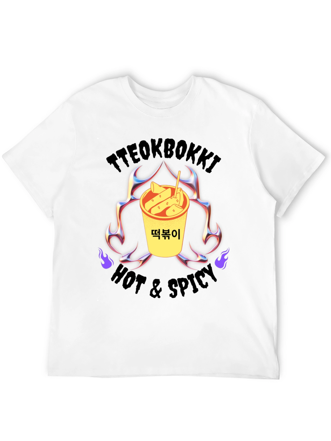 Tteokbokki Hot & Spicy Graphic Tee