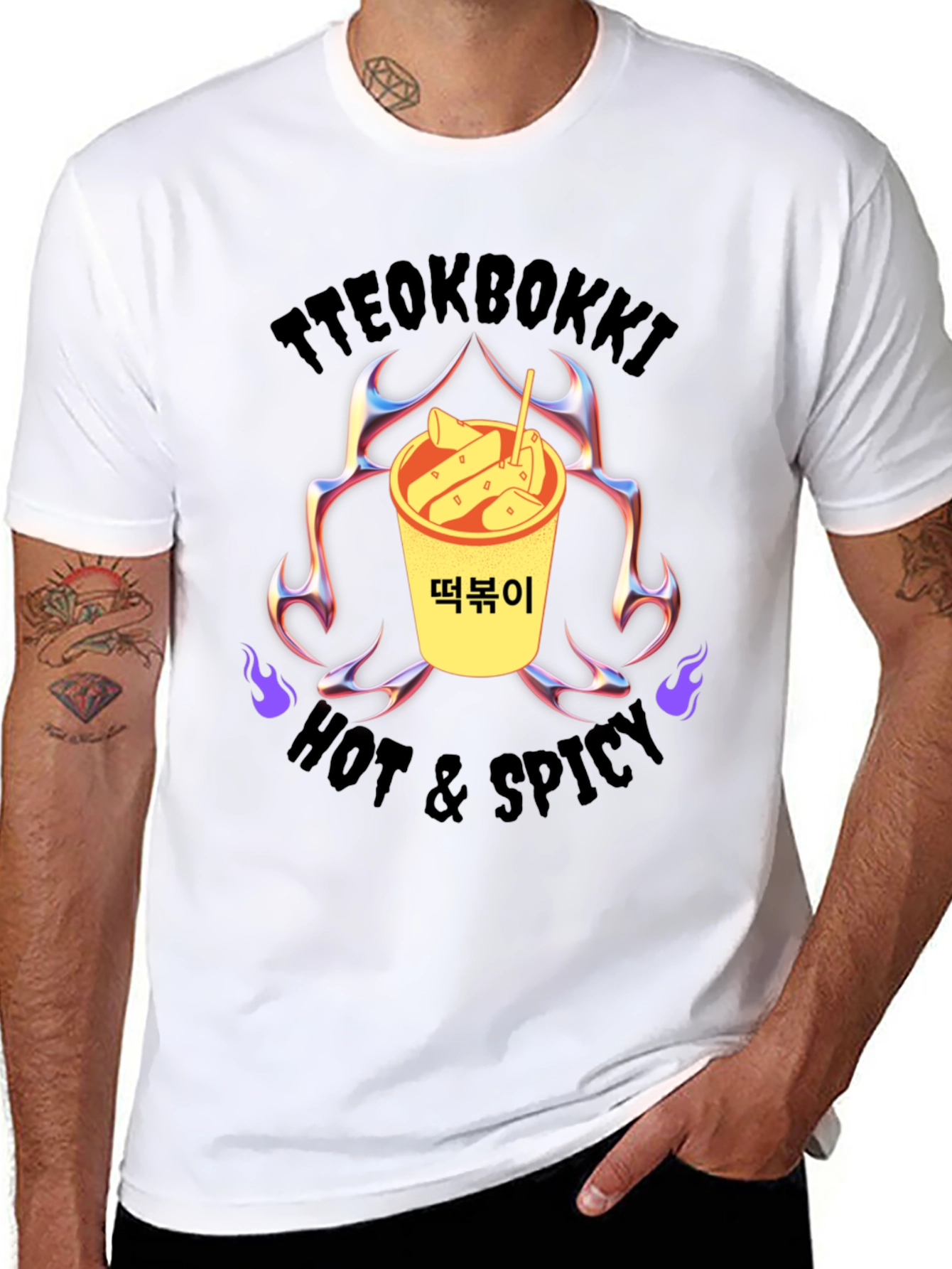 Tteokbokki Hot & Spicy Graphic Tee