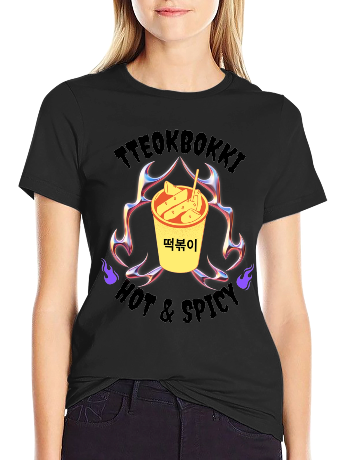 Tteokbokki Hot & Spicy Graphic Tee