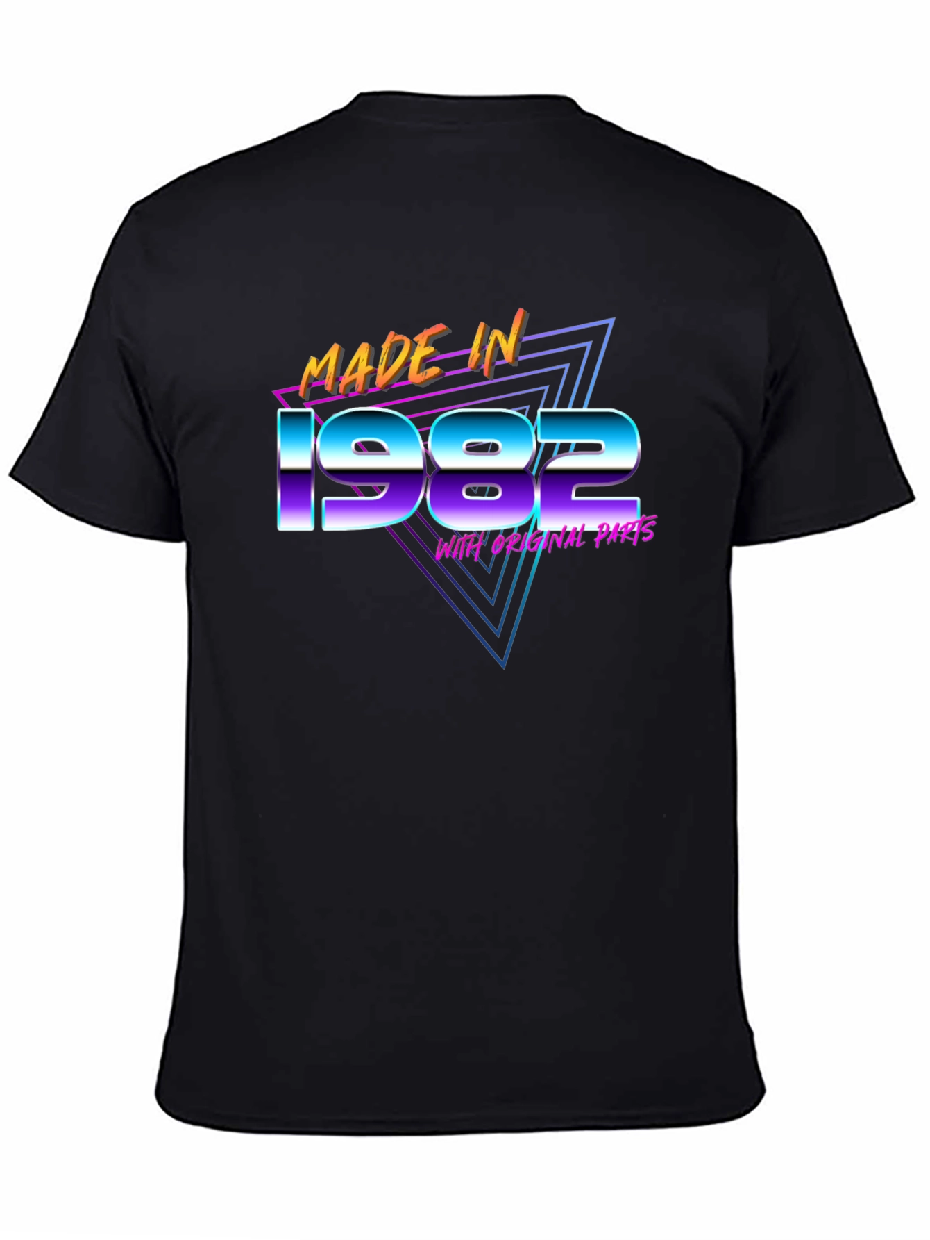Made in 1982 Graphic T-Shirt Retro Birthday Tee