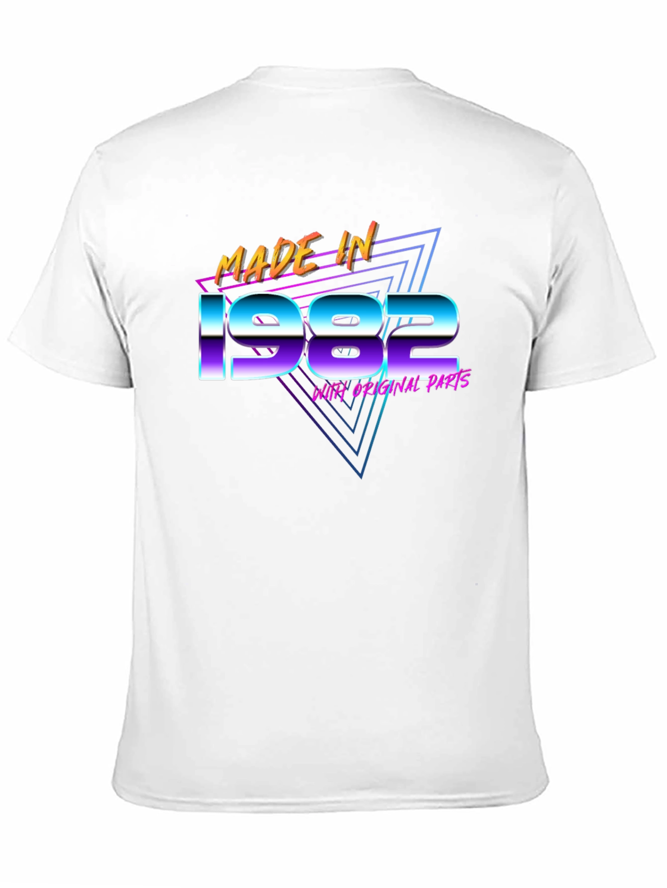 Made in 1982 Graphic T-Shirt Retro Birthday Tee