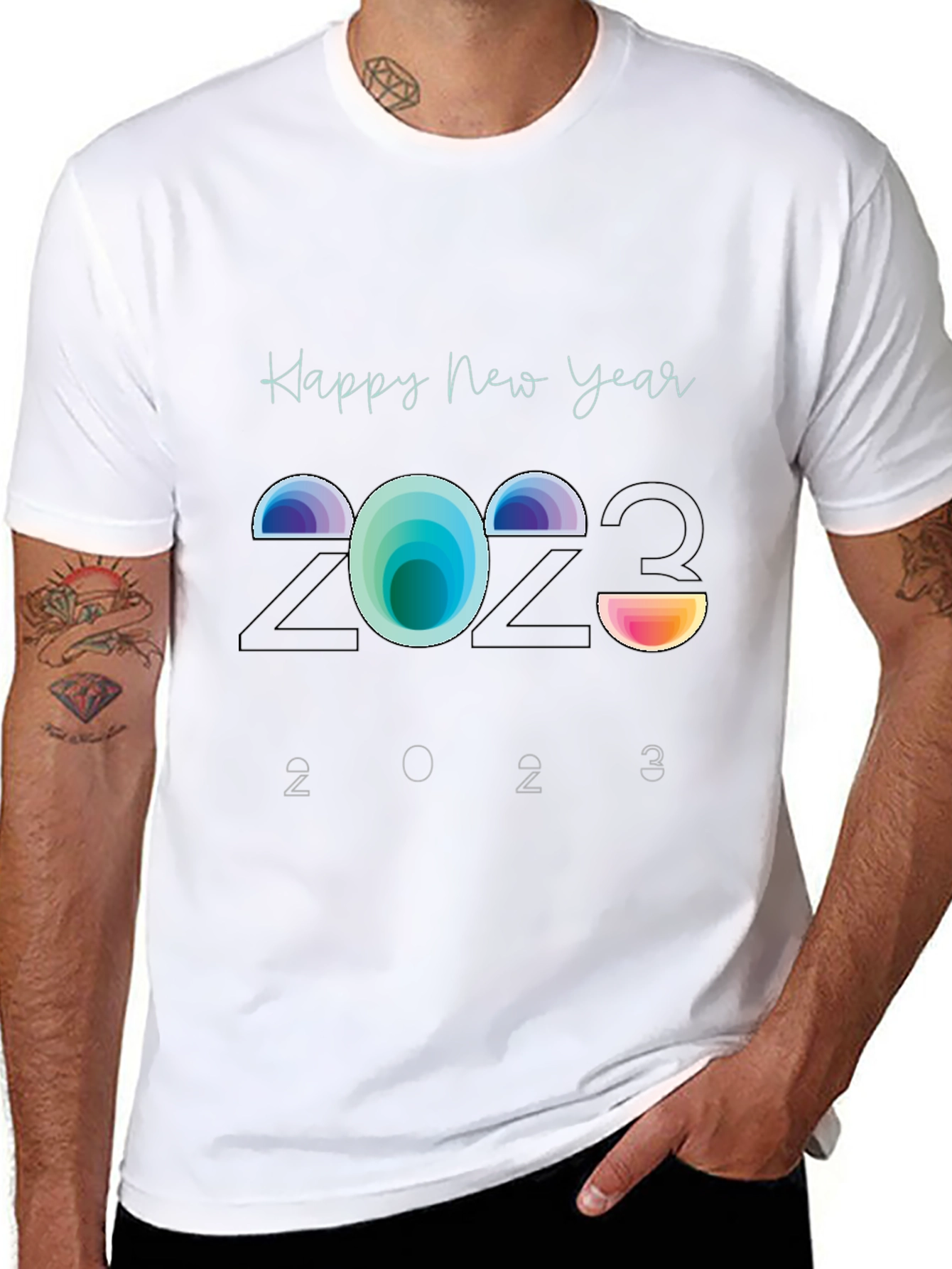 Happy New Year 2023 Graphic Tee