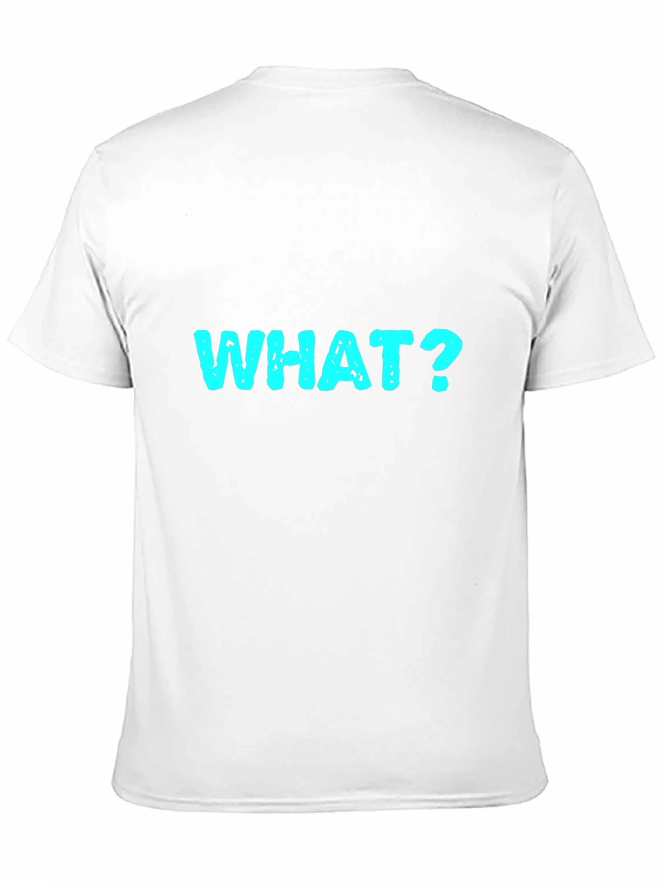 Funny WHAT? Graphic T-Shirt - Black