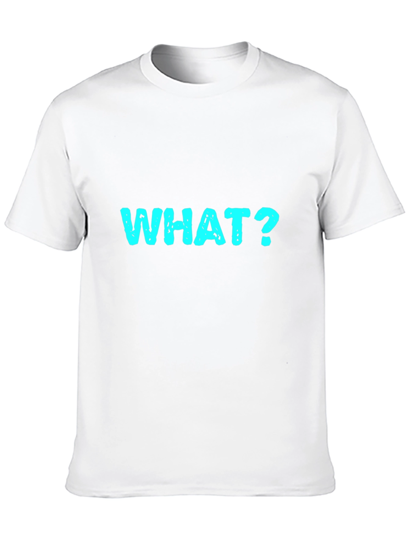 Funny WHAT? Graphic T-Shirt - Black