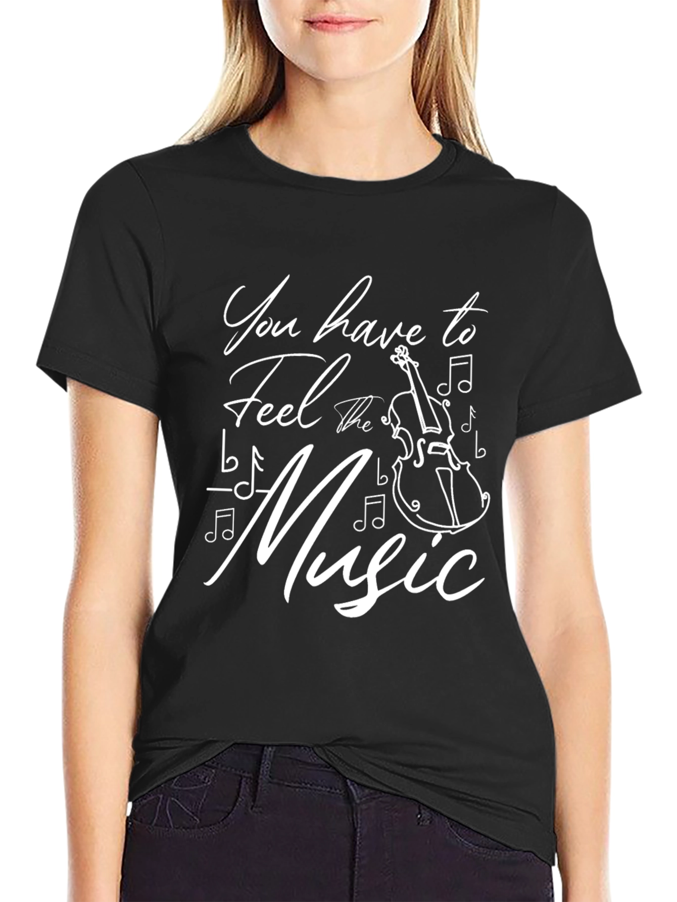 Feel the Music Graphic T-Shirt - Unisex