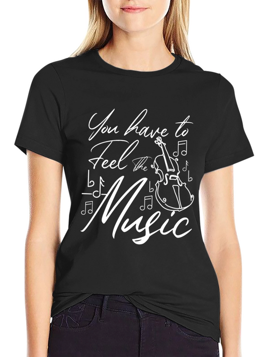 Feel the Music Graphic T-Shirt - Unisex
