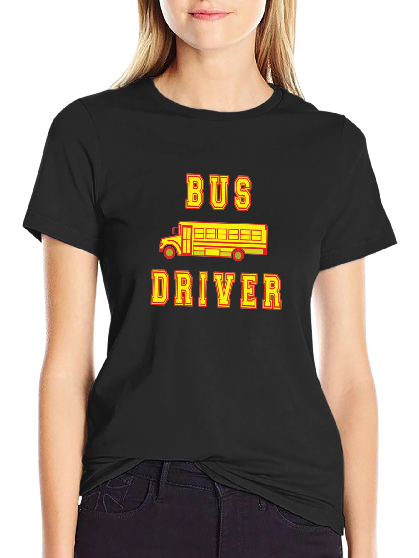 Bus Driver Graphic Tee - Classic Style