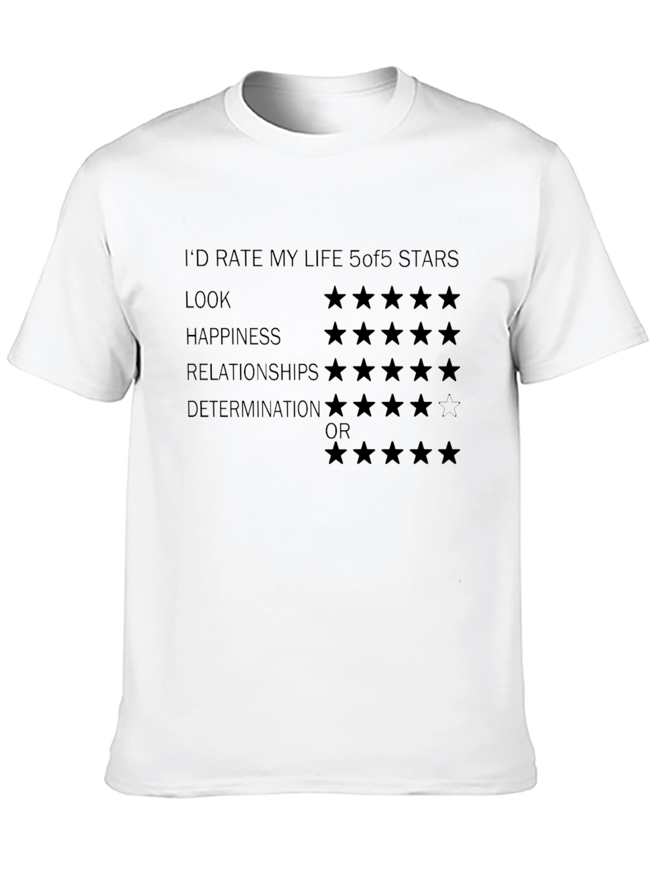 5-Star Life Mens Graphic T-Shirt