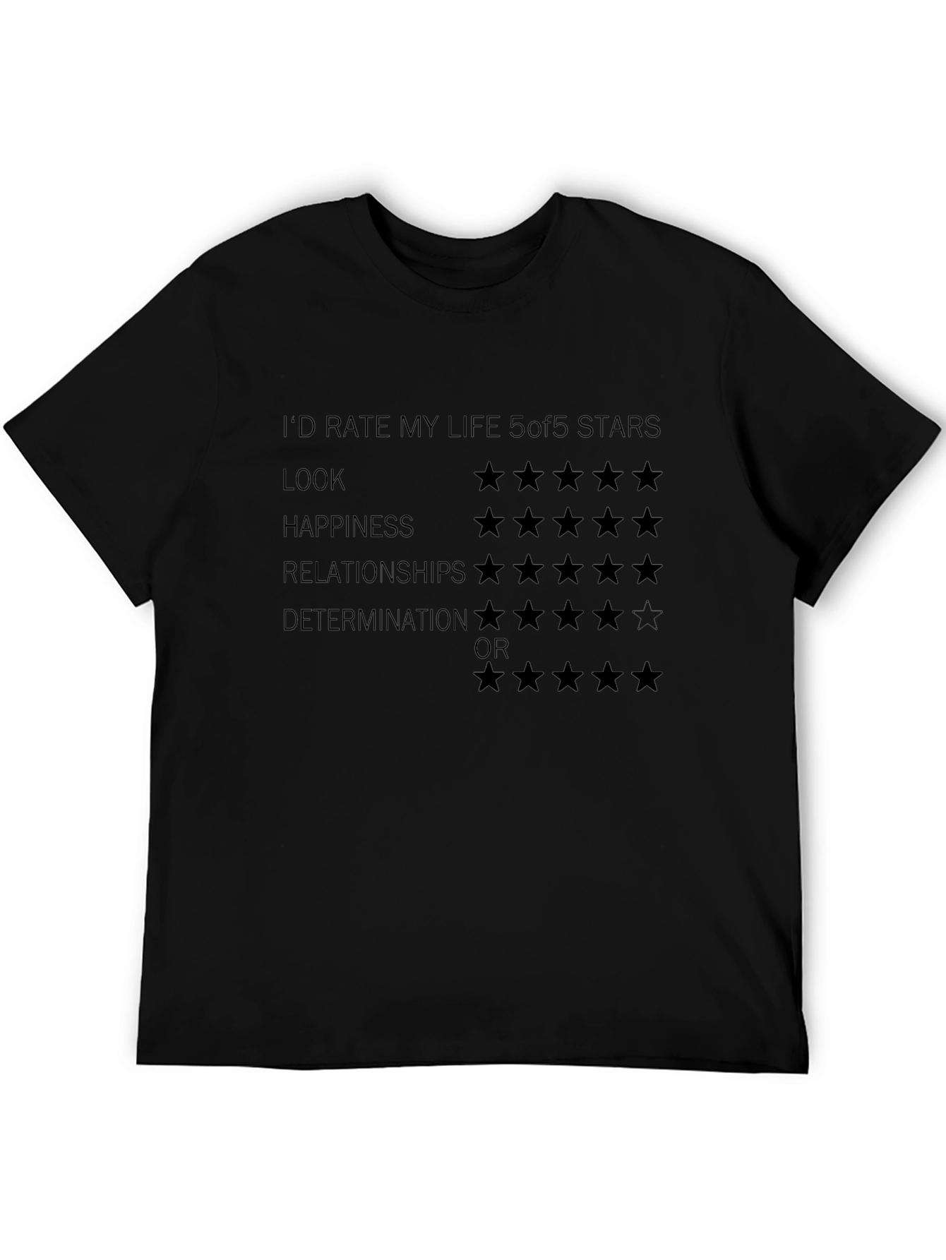 5-Star Life Mens Graphic T-Shirt