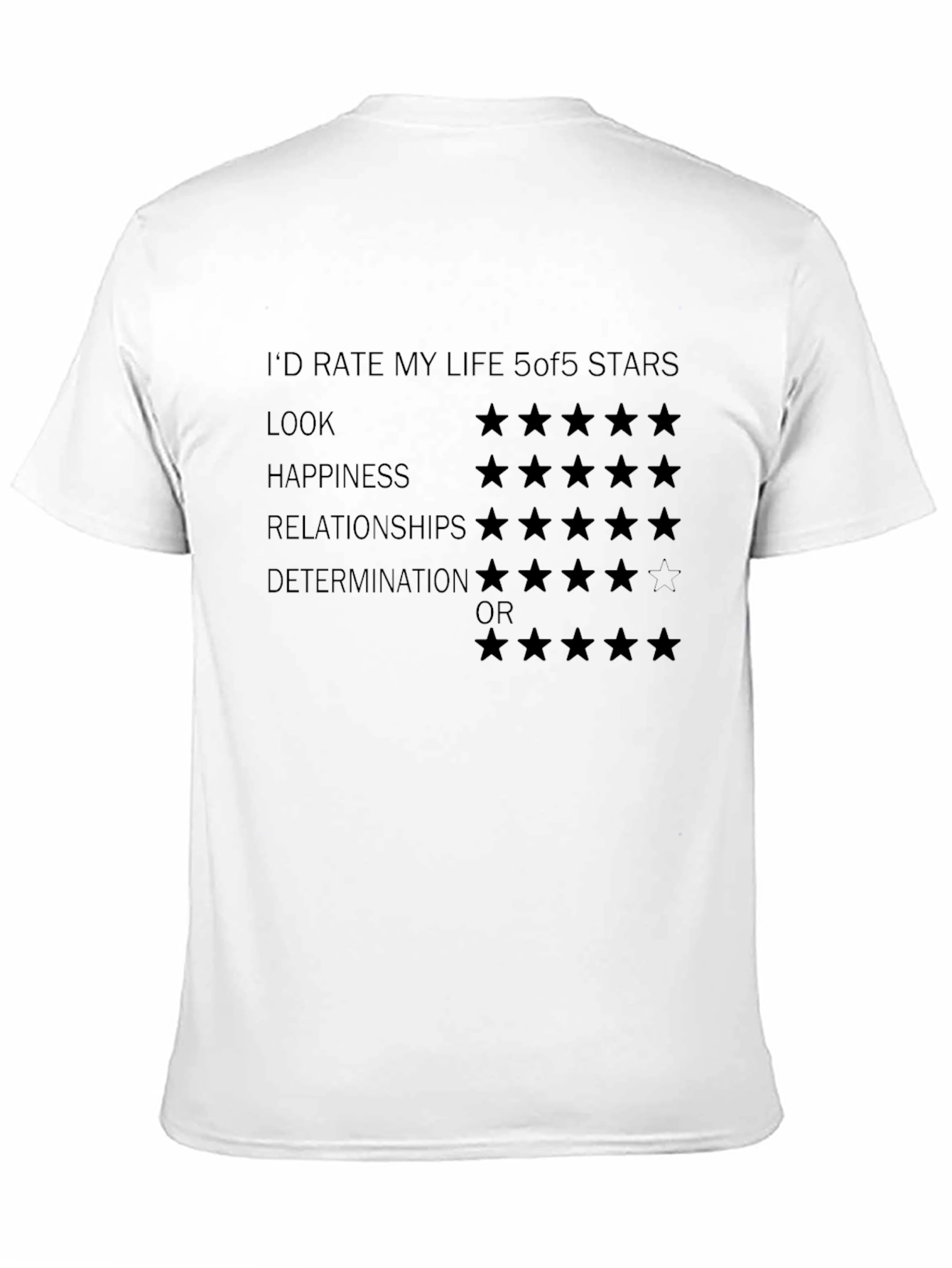 5-Star Life Mens Graphic T-Shirt