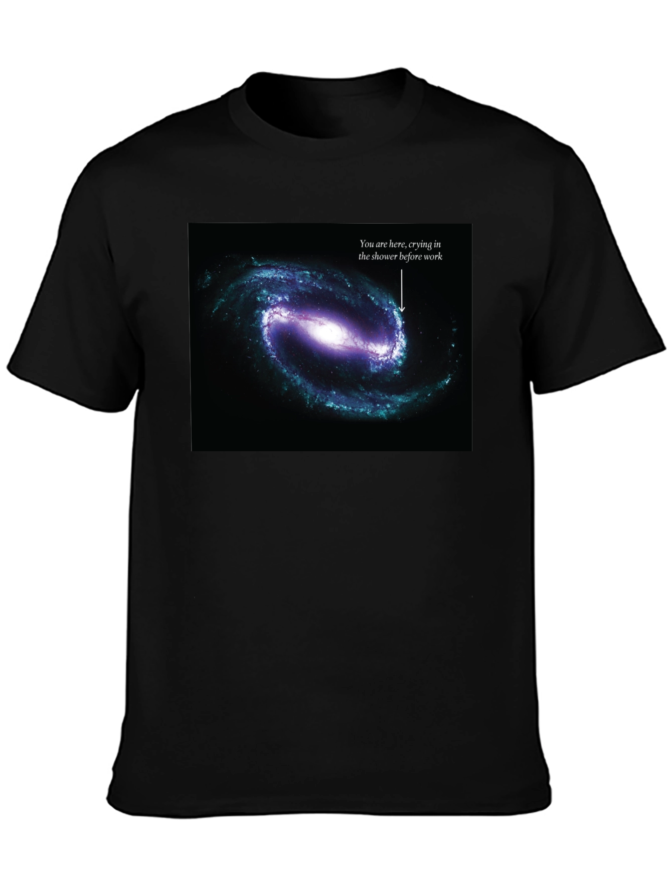 Galaxy Humor Tee - You Are Here