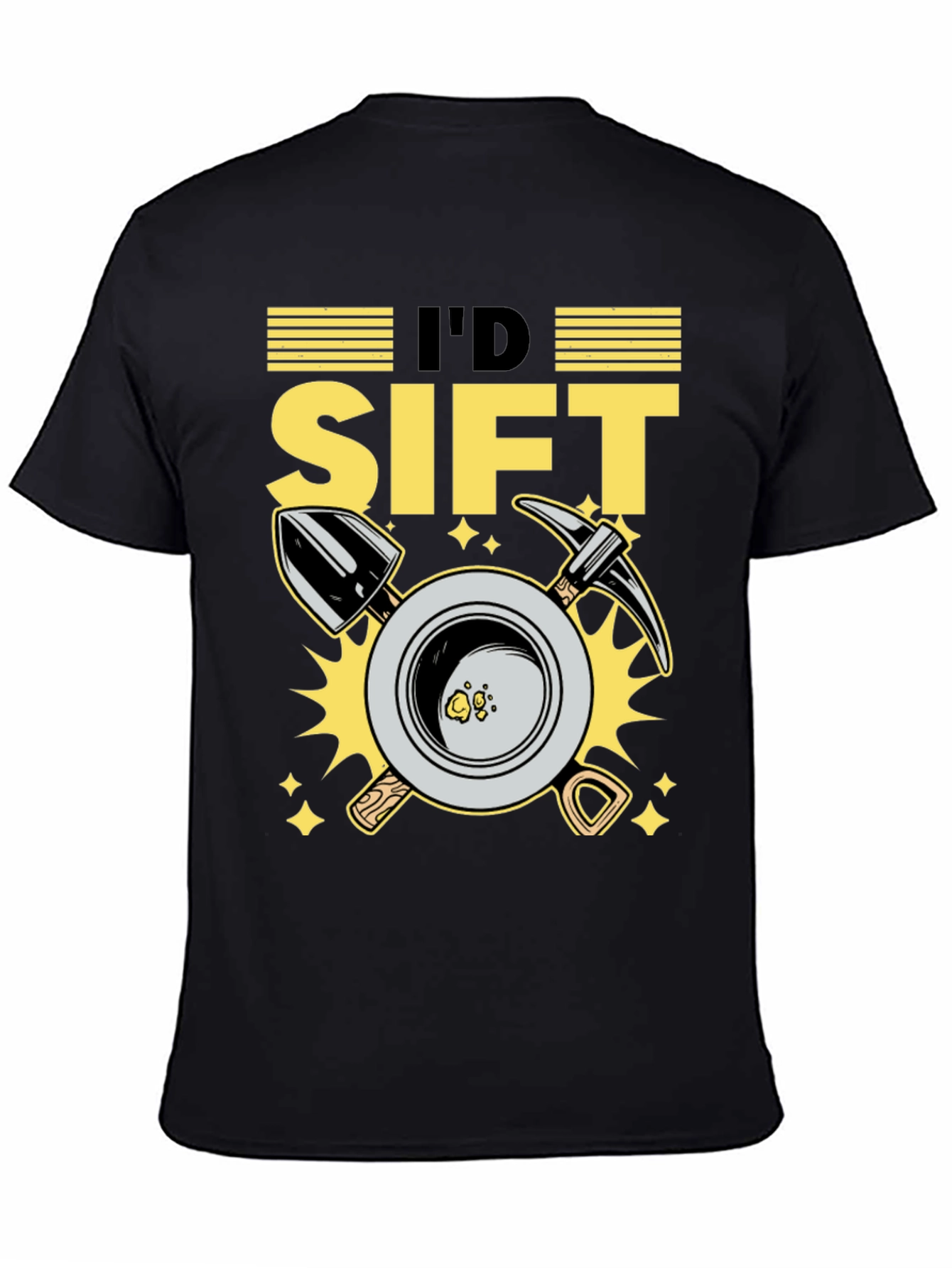 Id Sift Gold Miner T-Shirt - Prospecting Tee