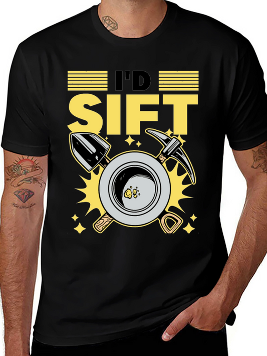 Id Sift Gold Miner T-Shirt - Prospecting Tee