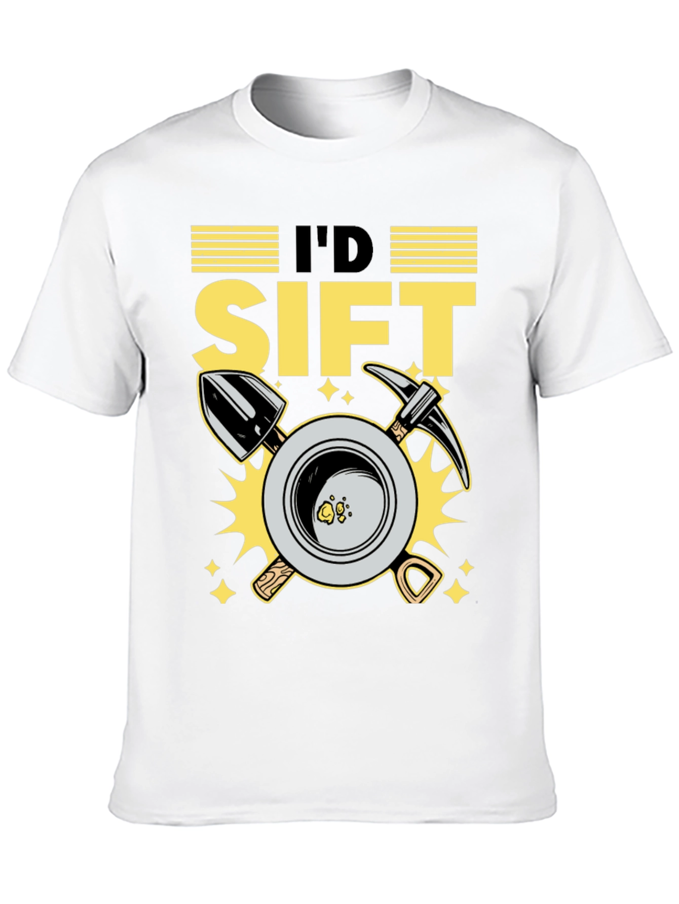 Id Sift Gold Miner T-Shirt - Prospecting Tee