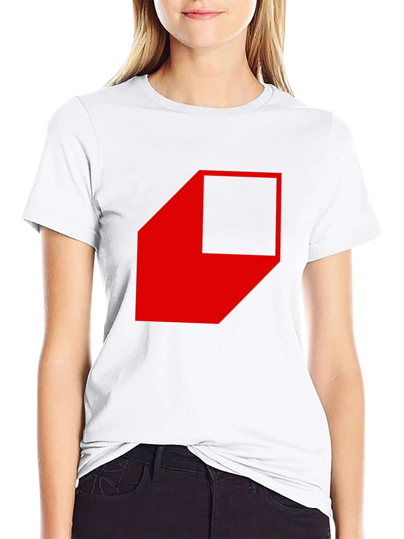 Abstract Geometric Graphic T-Shirt