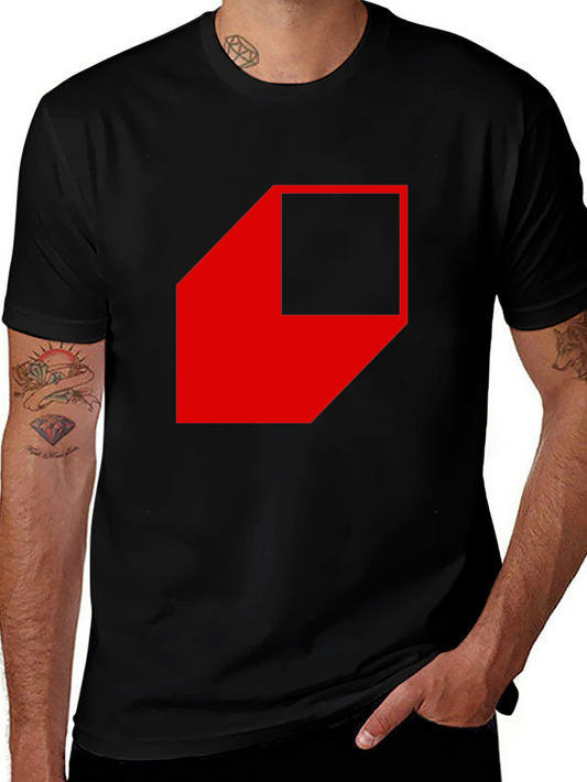 Abstract Geometric Graphic T-Shirt