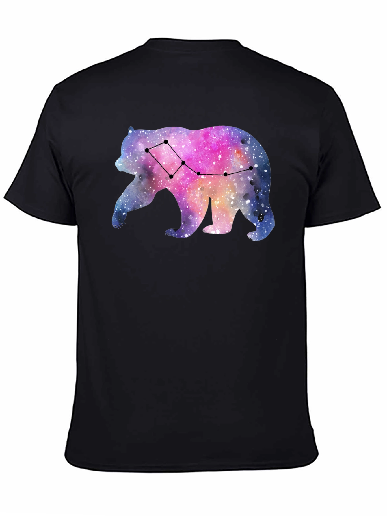 Galaxy Bear Constellation Graphic T-Shirt