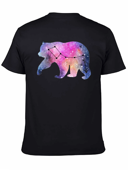 Galaxy Bear Constellation Graphic T-Shirt