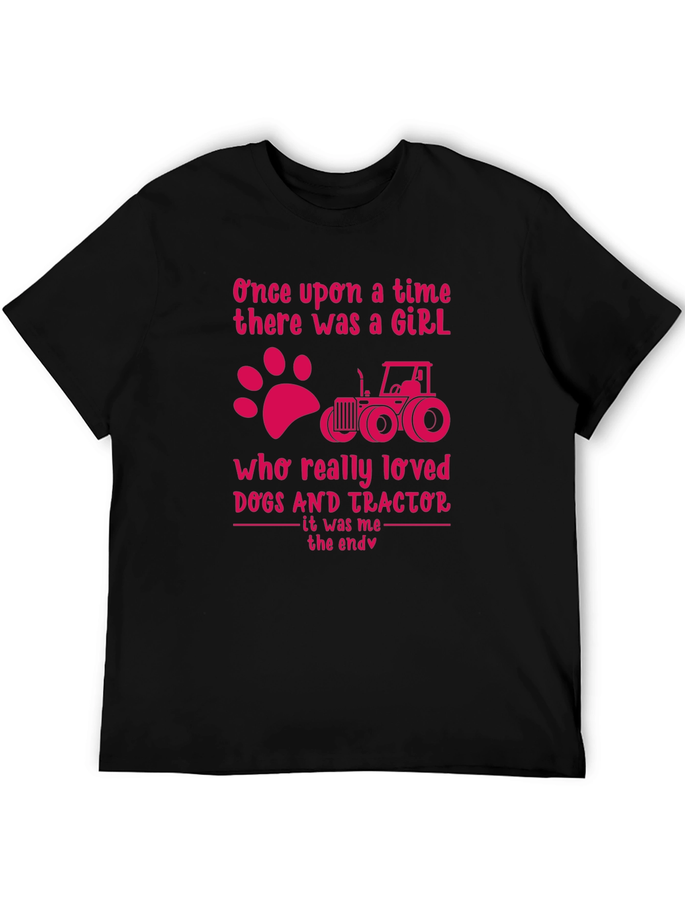 Girl Dogs & Tractors T-Shirt