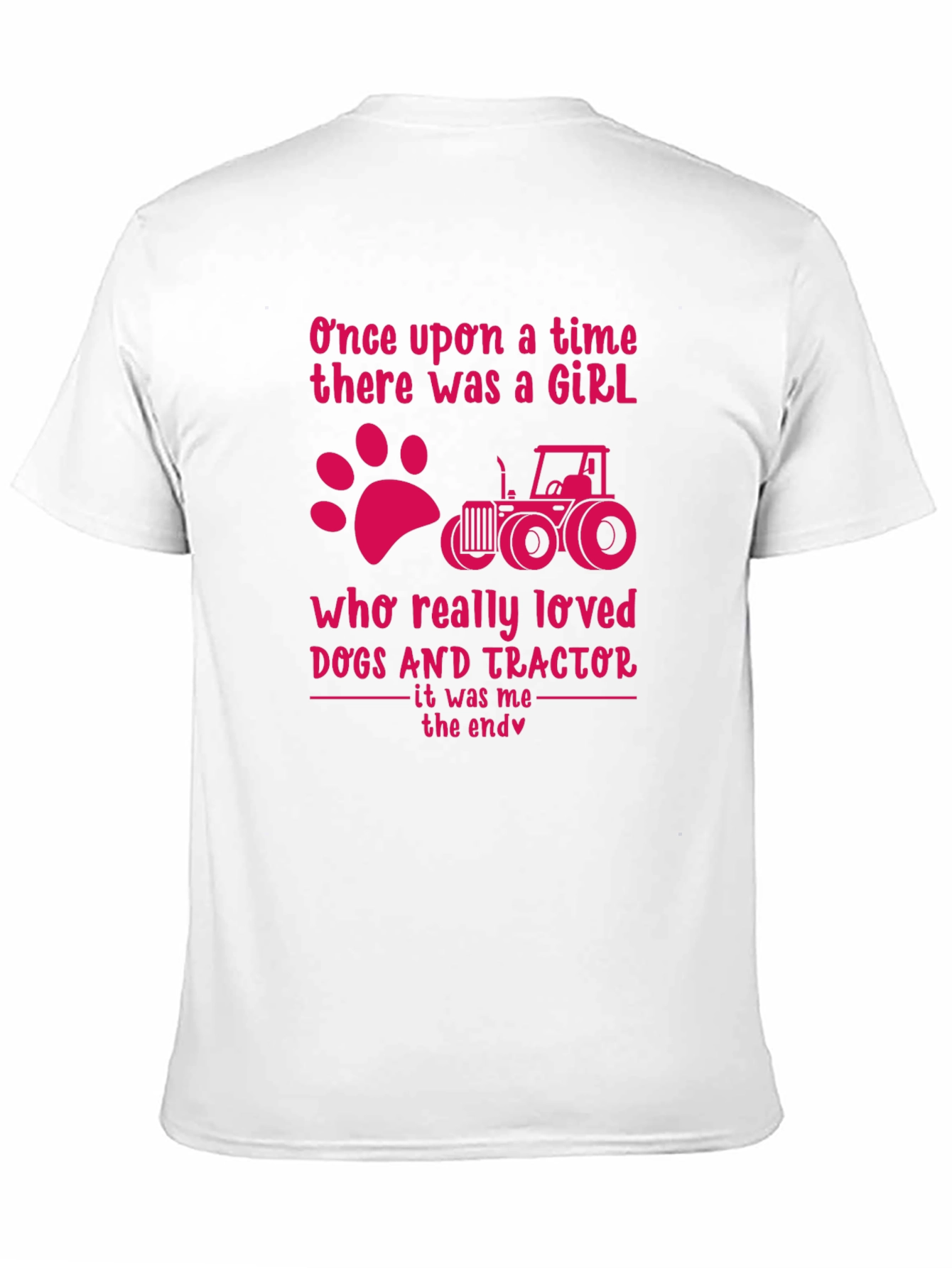 Girl Dogs & Tractors T-Shirt