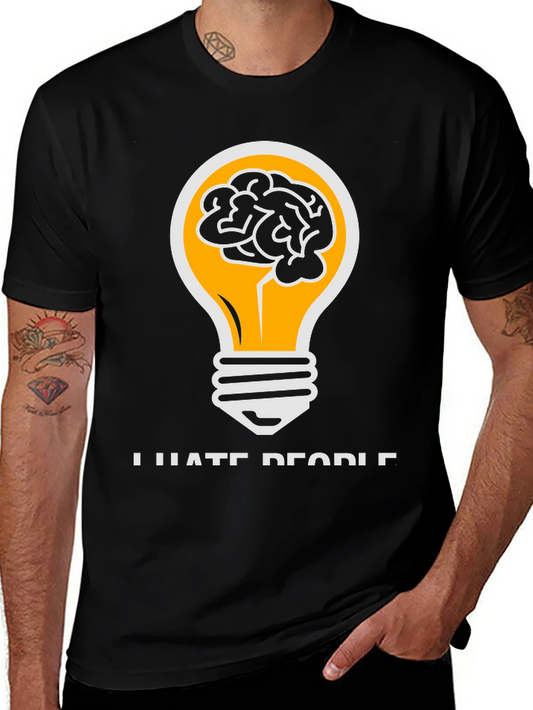 I Hate People Brainy Idea T-Shirt