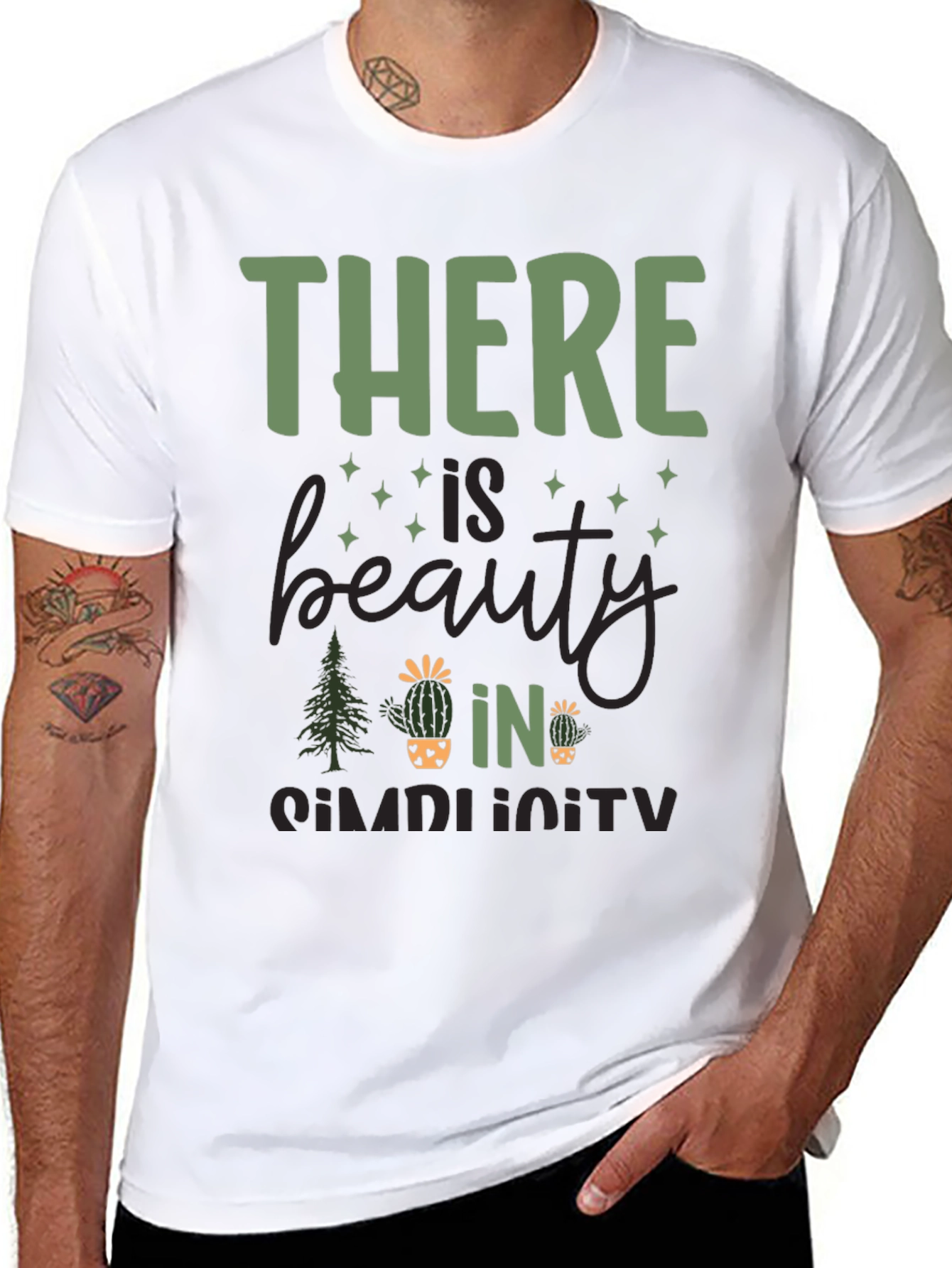 Beauty in Simplicity Graphic T-Shirt